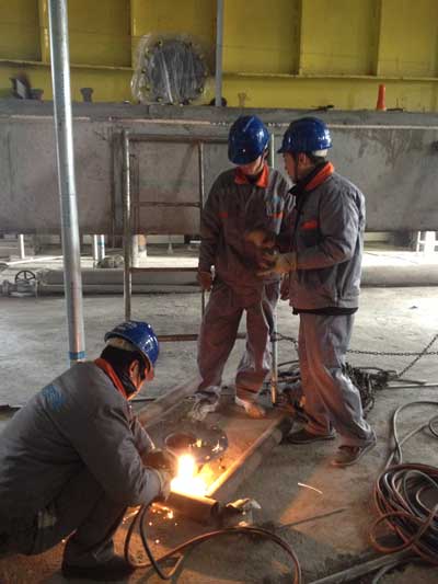 大流量連接前機(jī)加制作法蘭